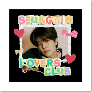 Seungmin Lovers Club SKZ Scrapbook Posters and Art